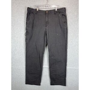 Legendary Outfitters Pants Mens 40x34 Black Straight Leg Workwear‎ Cotton Blend